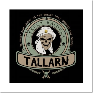 TALLARN - CREST Posters and Art